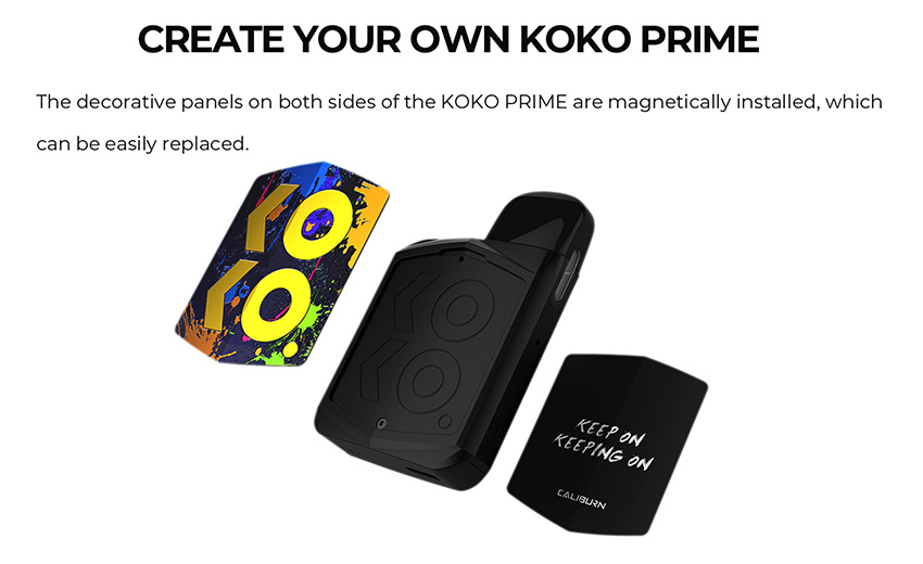 Caliburn KOKO Prime Pod System by Uwell