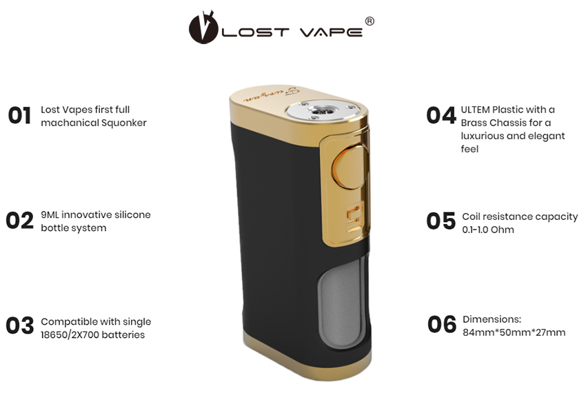 Furyan Mechanical Squonker Mod By LostVape