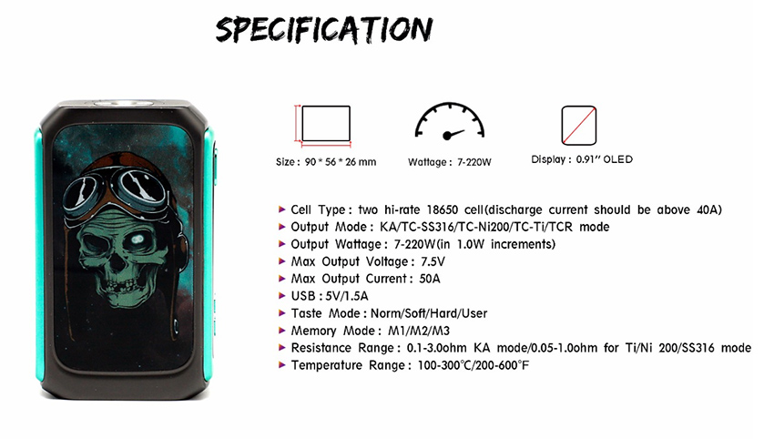 Graffiti 220W Box Mod By VZone