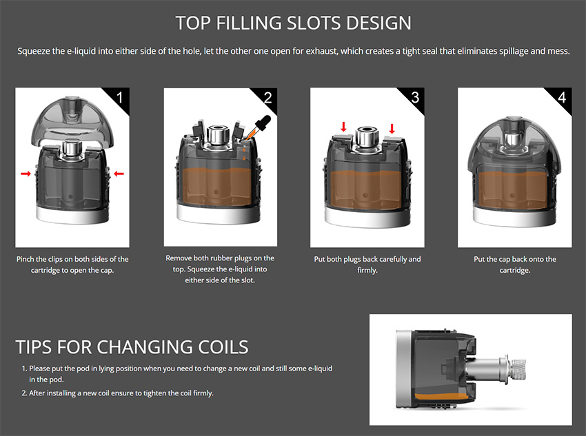 Lost Vape Lyra Pod System Kit 1000mAh