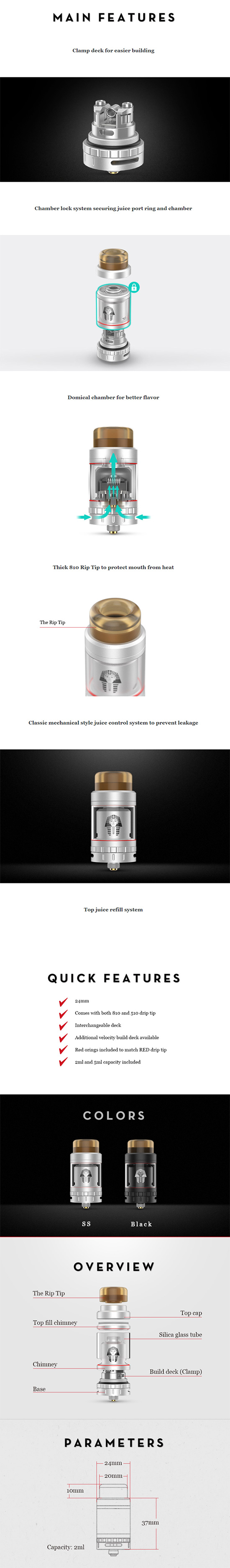 Pharaoh Mini RTA