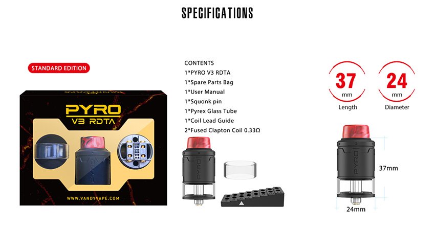 Vandy Vape PYRO V3 RDTA