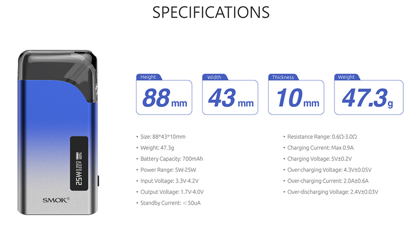 SMOK Thiner Kit 700mAh