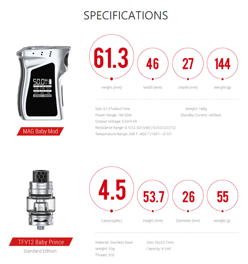 SmokTech MAG Baby Kit