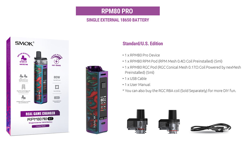 SMOK RPM80 KIT