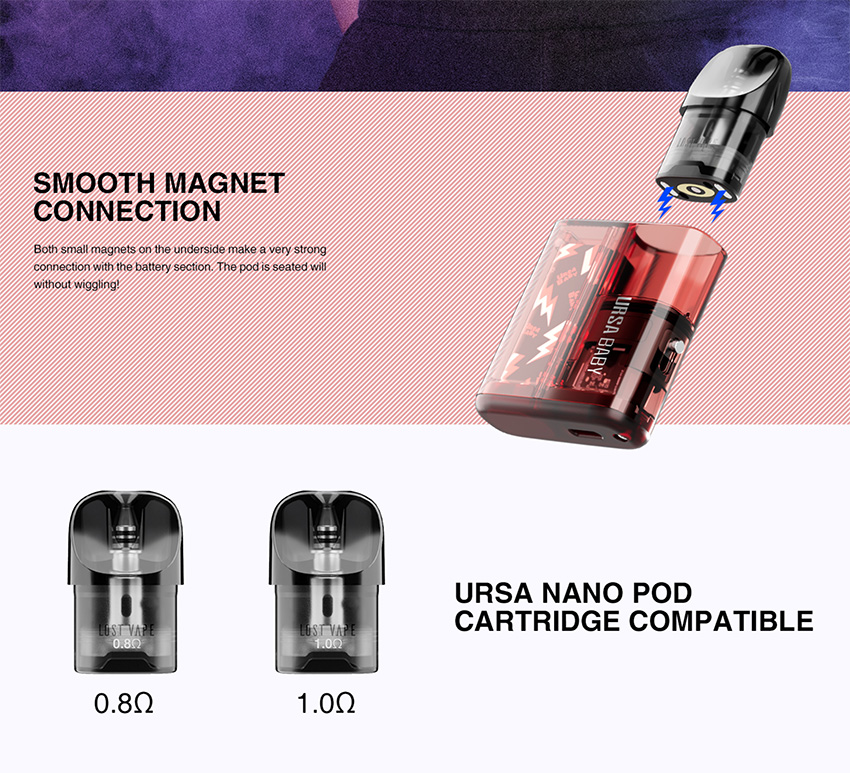 Lost vape URSA Baby Kit 800mAh