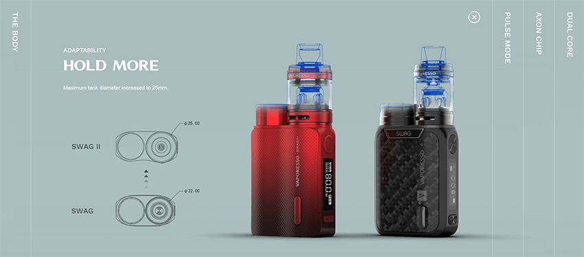 Vaporesso Swag II Starter Kit