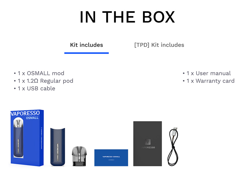 Vaporesso OSMALL Starter Kit