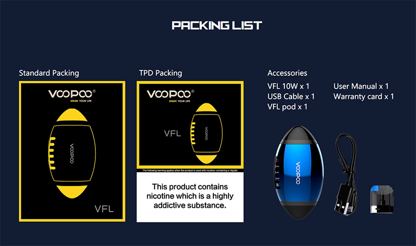 VooPoo VFL Pod System