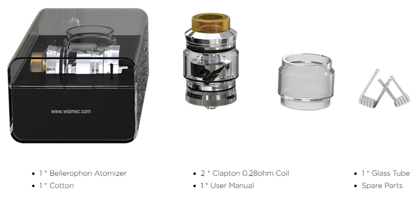 Wismec Bellerophon RTA