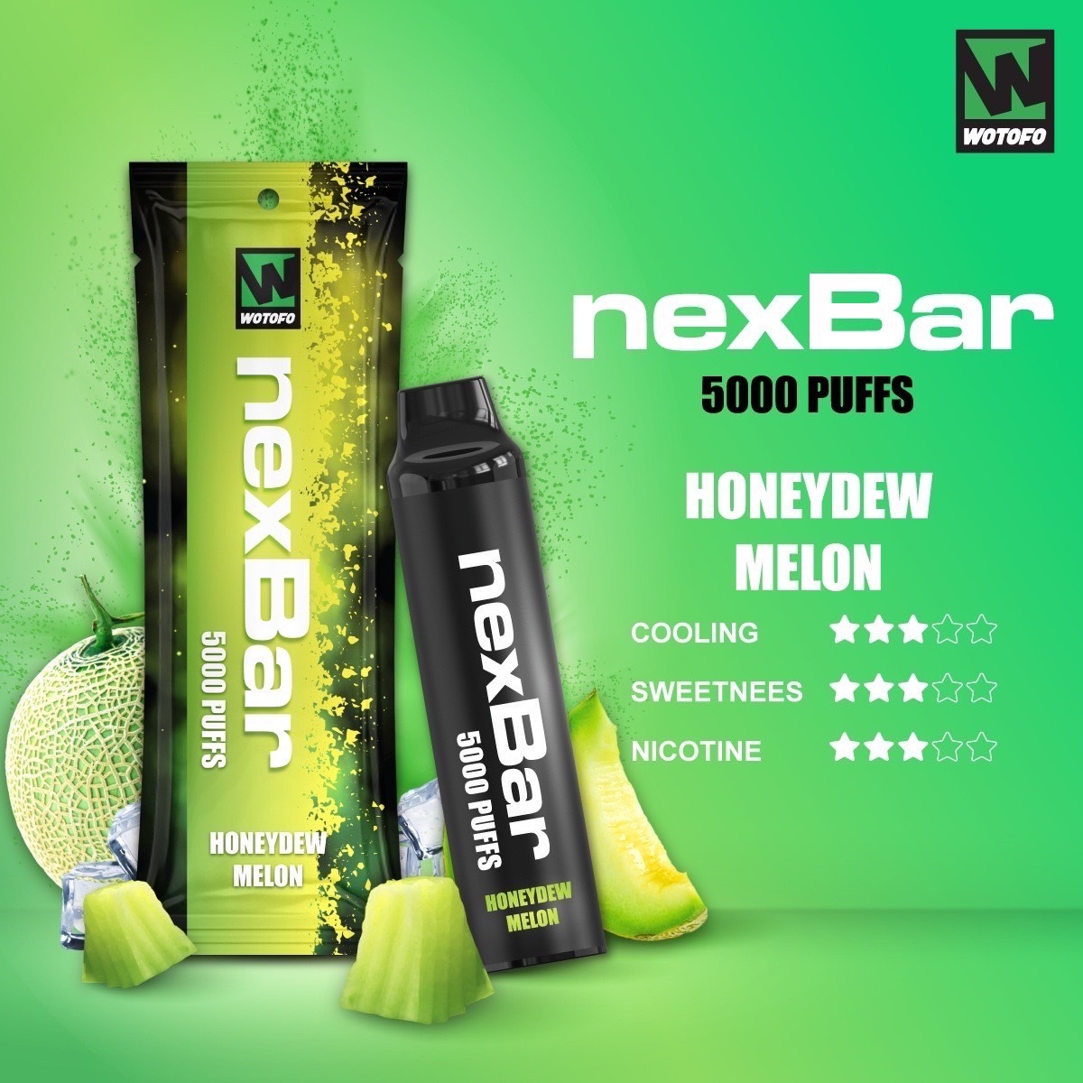 WOTOFO NEXBAR 5000 PUFFS