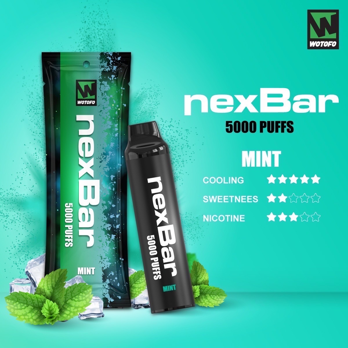 WOTOFO NEXBAR 5000 PUFFS